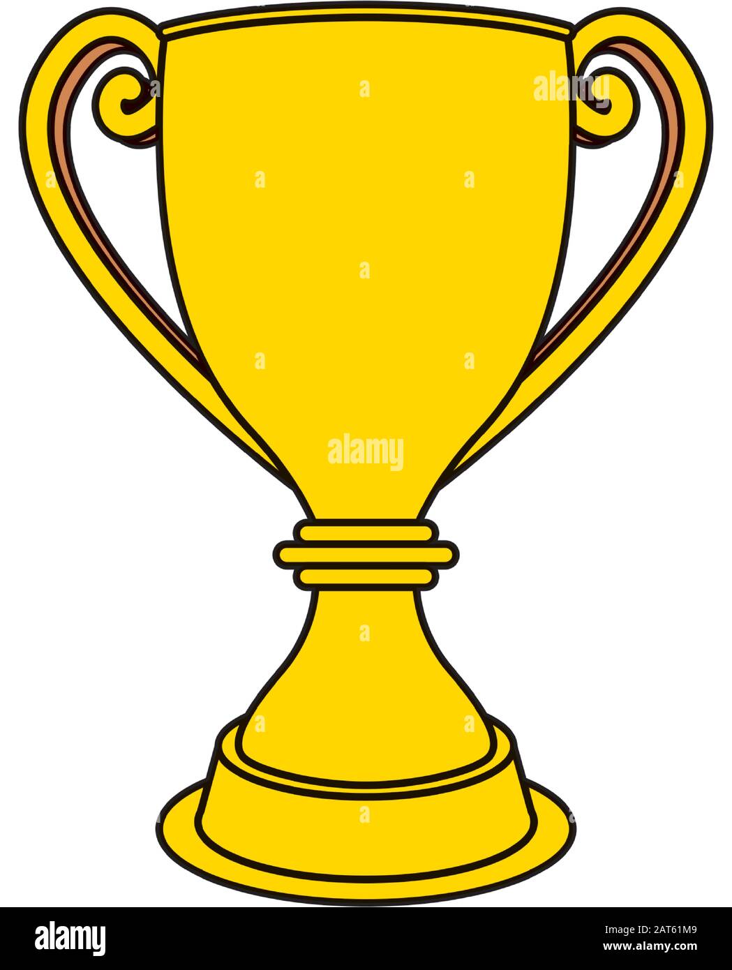 trophy cup award isolated icon Stock Vector Image & Art - Alamy