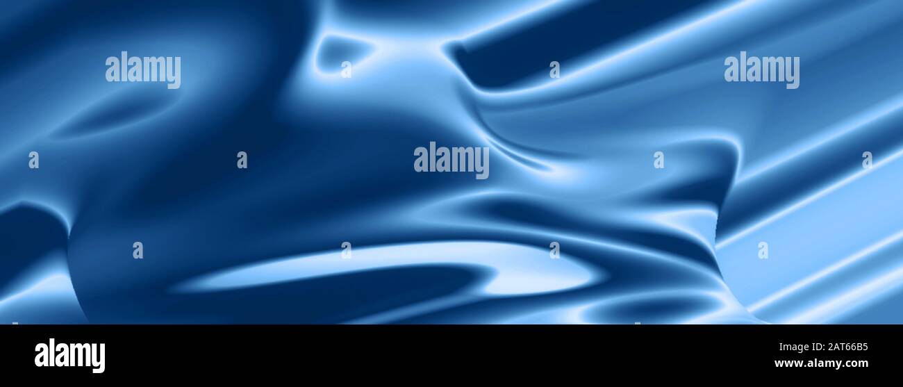 Color of the year 2020 - classic blue. Abstract creative background in classic blue color, for design and decorations, digitally generated image, used Stock Photo