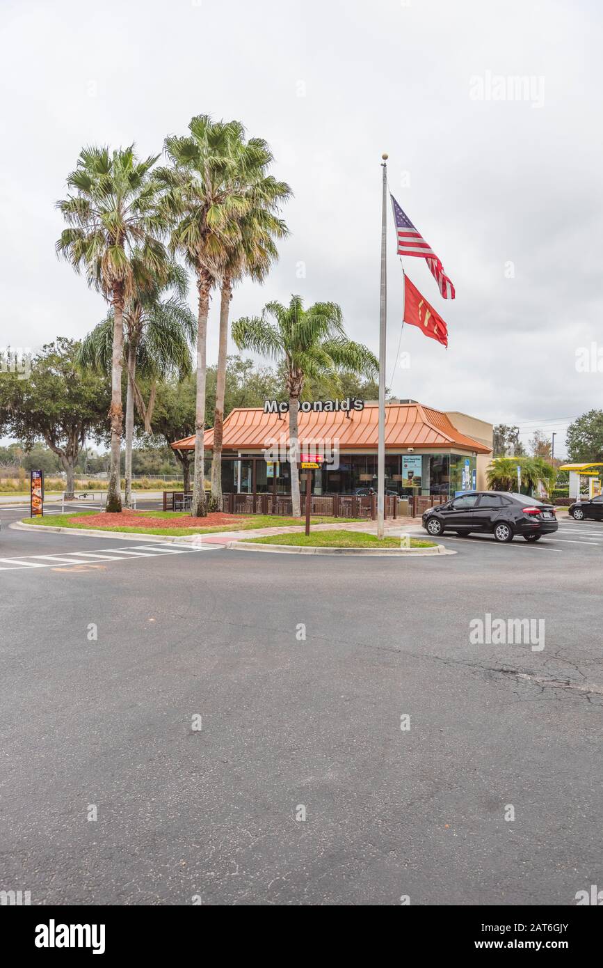 McDonald's Restaurant located in Groveland, Florida USA Stock Photo Alamy