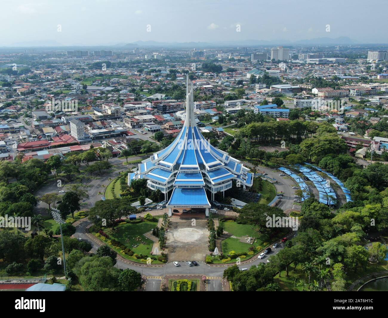 Kuching, Sarawak / Malaysia - October 27 2019: The iconic MBKS building ...