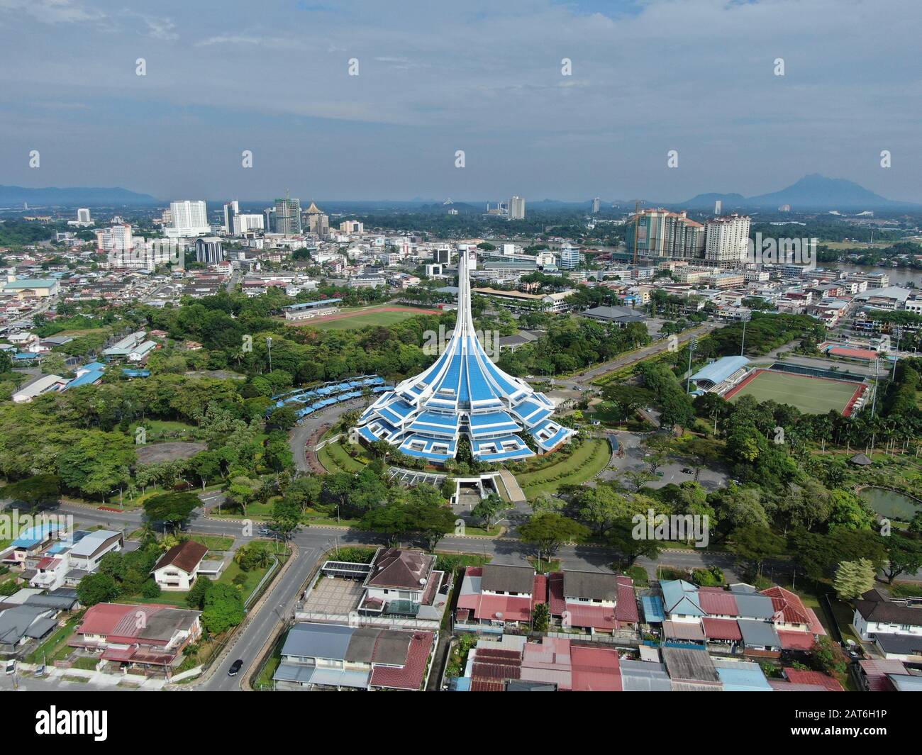 Kuching, Sarawak / Malaysia - October 27 2019: The iconic MBKS building ...