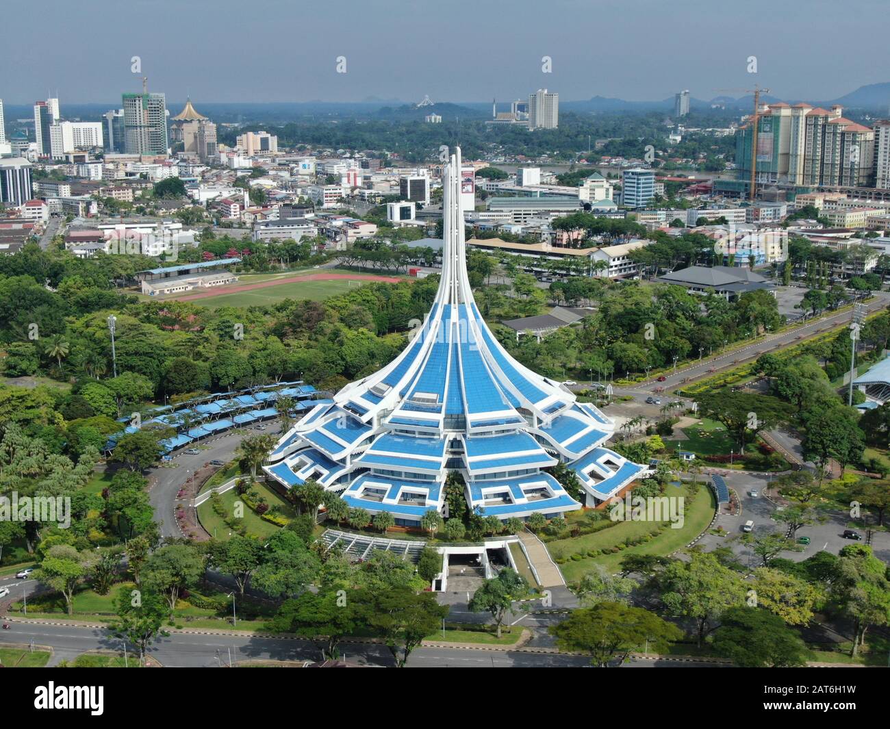 Kuching, Sarawak / Malaysia - October 27 2019: The iconic MBKS building ...
