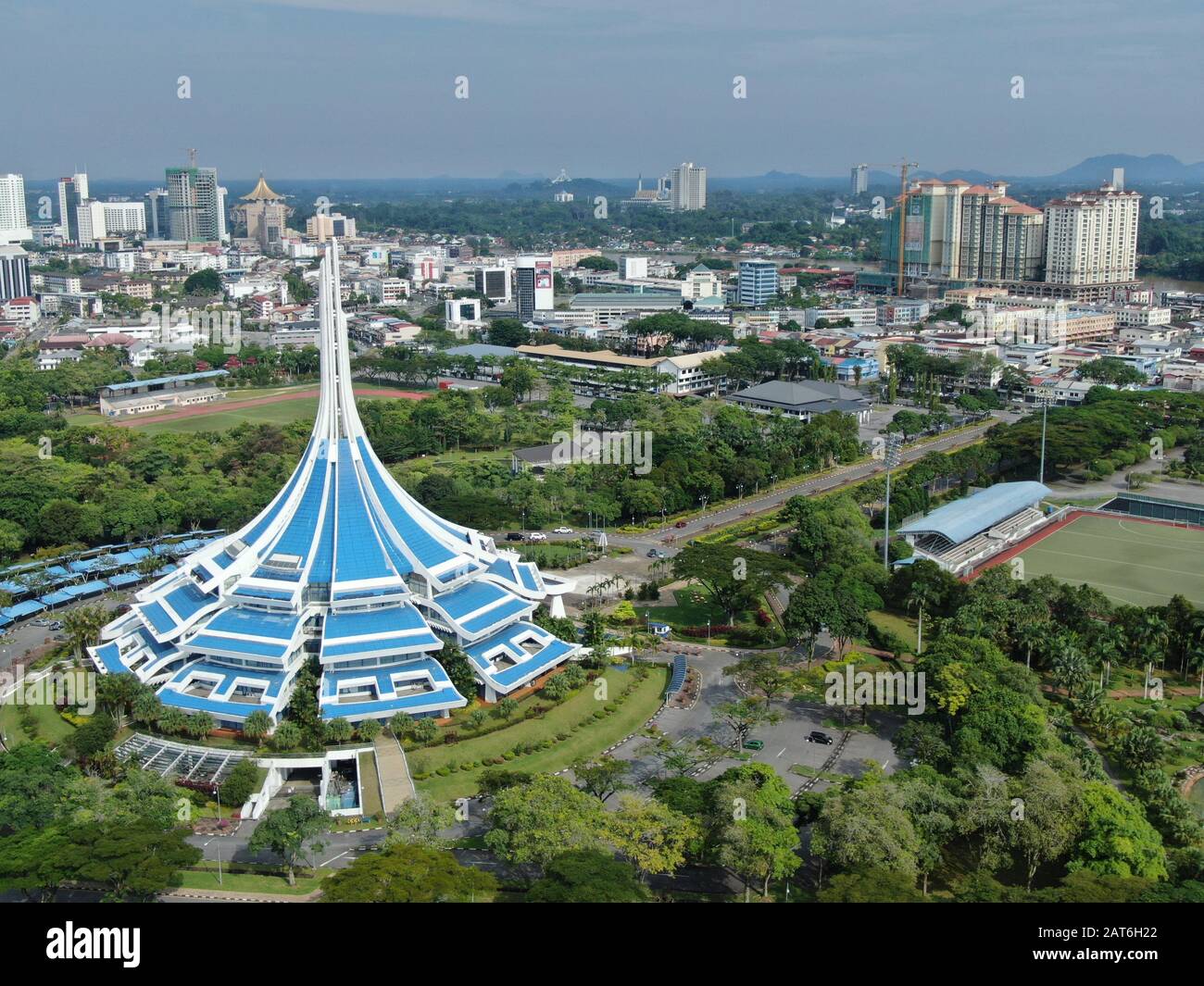 Kuching, Sarawak / Malaysia - October 27 2019: The iconic MBKS building ...