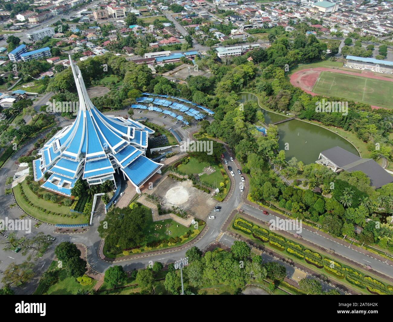 Kuching, Sarawak / Malaysia - October 27 2019: The iconic MBKS building ...