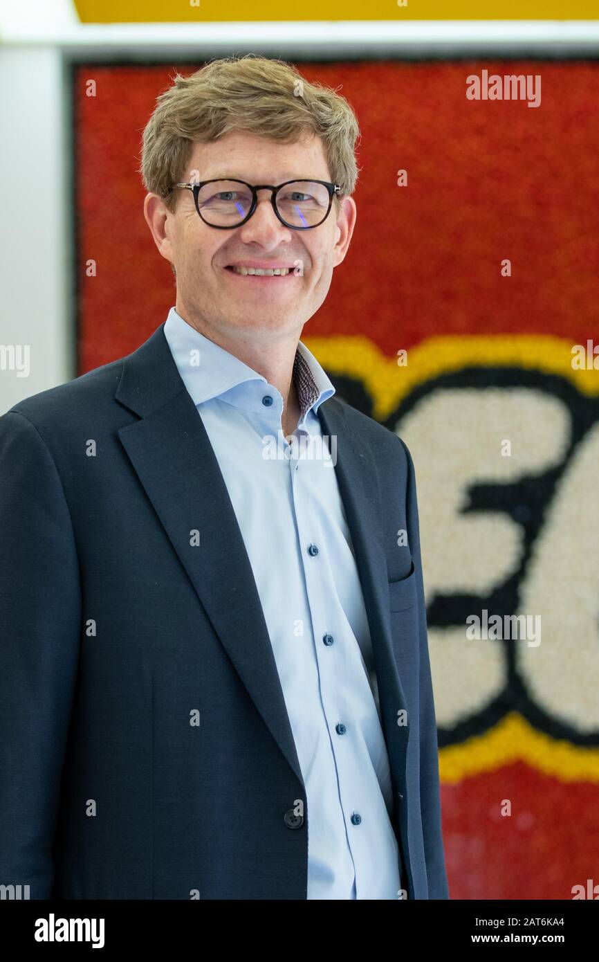 Nuremberg, Germany. 30th Jan, 2020. Niels B. Christiansen, Managing Director of the toy Lego, at the International Toy Fair 2020. Credit: Daniel Karmann/dpa/Alamy Live News Stock Photo - Alamy