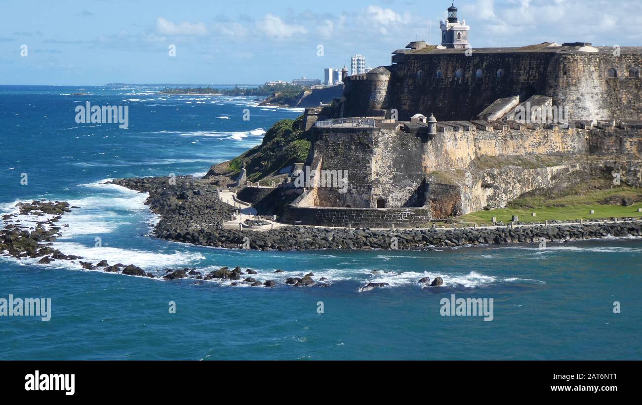Old San Juan Puerto Rico Stock Photo