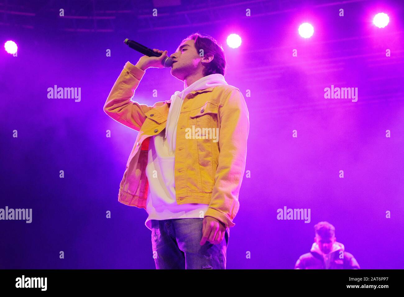 Milano 30 Gennaio 2020 Matsby in apertura ad Alfa ( il primo concerto live del Benvenuti a Wanderlust Tour ) al Fabrique © Andrea Ripamonti / Alamy Stock Photo