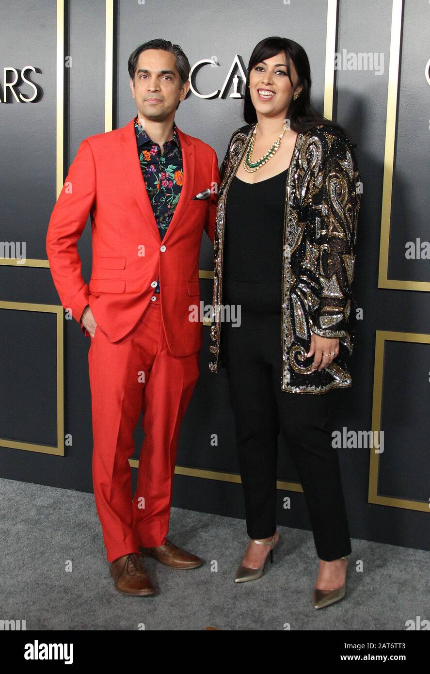 27 January 2020 - Hollywood, California - Sami Khan, Smriti Mundhra