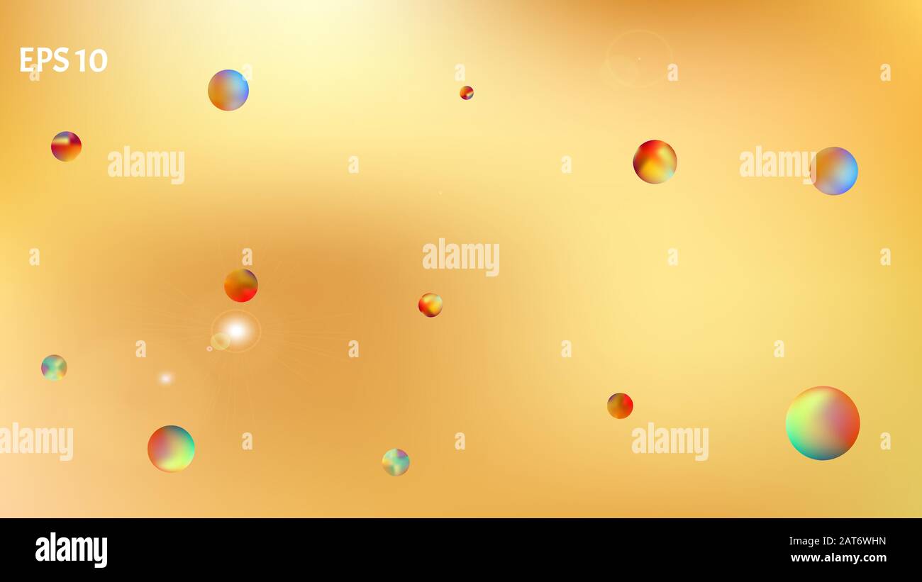 Usefull Colorific Illustration Design Background Texture Unused Pristine Space Fantasy Gold Colored Good New Cosmos Backgrounds Colorful Good Ba Stock Vector Image Art Alamy