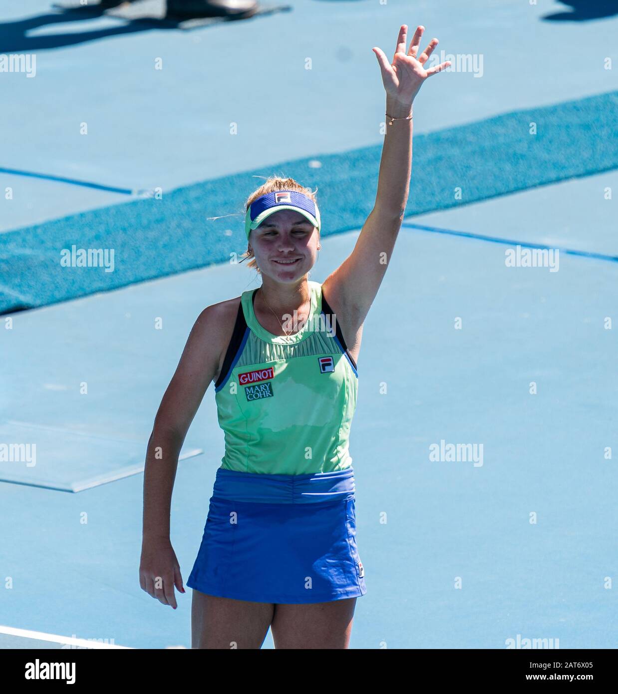 melbourne-australia-30th-jan-2020-sofia-kenin-of-usa-at-the-2020