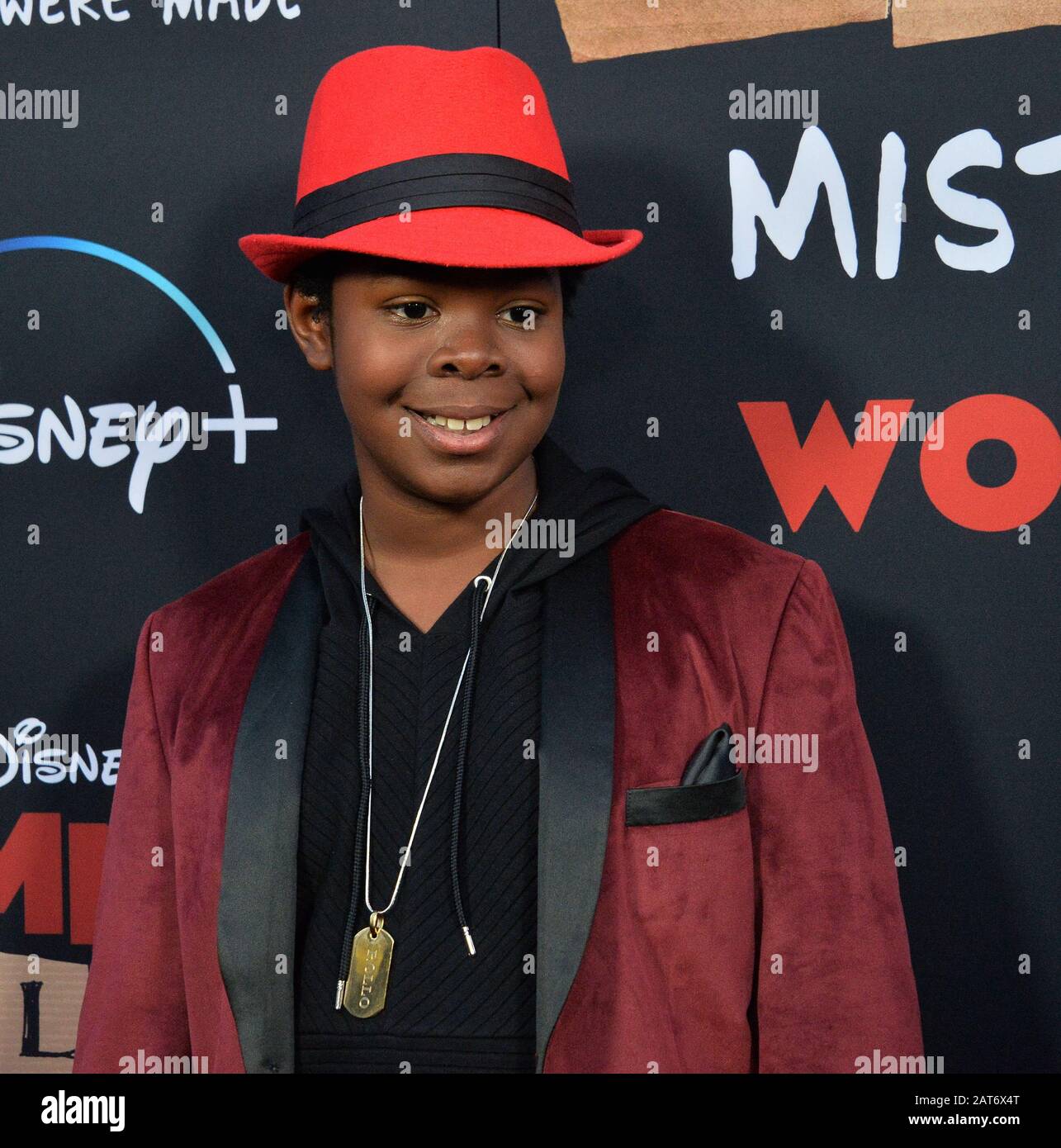 Los Angeles, United States. 31st Jan, 2020. Cast member Kei attends the premiere of the motion picture dramatic fantasy 'Timmy Failure: Mistakes Were Made' at the El Capitan Theatre in the Hollywood section of Los Angeles on Thursday, January 30, 2020. Storyline: Based on the best-selling book of the same name, the film follows the hilarious exploits of quirky, deadpan hero, Timmy Failure, who, along with his 1,500-pound polar bear partner operates Total Failure Inc., a Portland detective agency. Photo by Jim Ruymen/UPI Credit: UPI/Alamy Live News Stock Photo