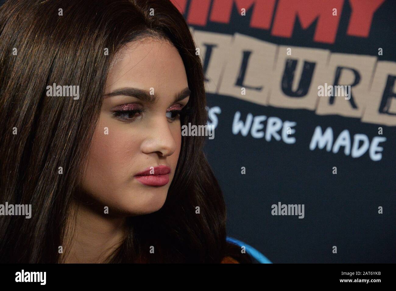 Los Angeles, United States. 31st Jan, 2020. Rapper and Lela Brown attends the premiere of the motion picture dramatic fantasy 'Timmy Failure: Mistakes Were Made' at the El Capitan Theatre in the Hollywood section of Los Angeles on Thursday, January 30, 2020. Storyline: Based on the best-selling book of the same name, the film follows the hilarious exploits of quirky, deadpan hero, Timmy Failure, who, along with his 1,500-pound polar bear partner operates Total Failure Inc., a Portland detective agency. Photo by Jim Ruymen/UPI Credit: UPI/Alamy Live News Stock Photo