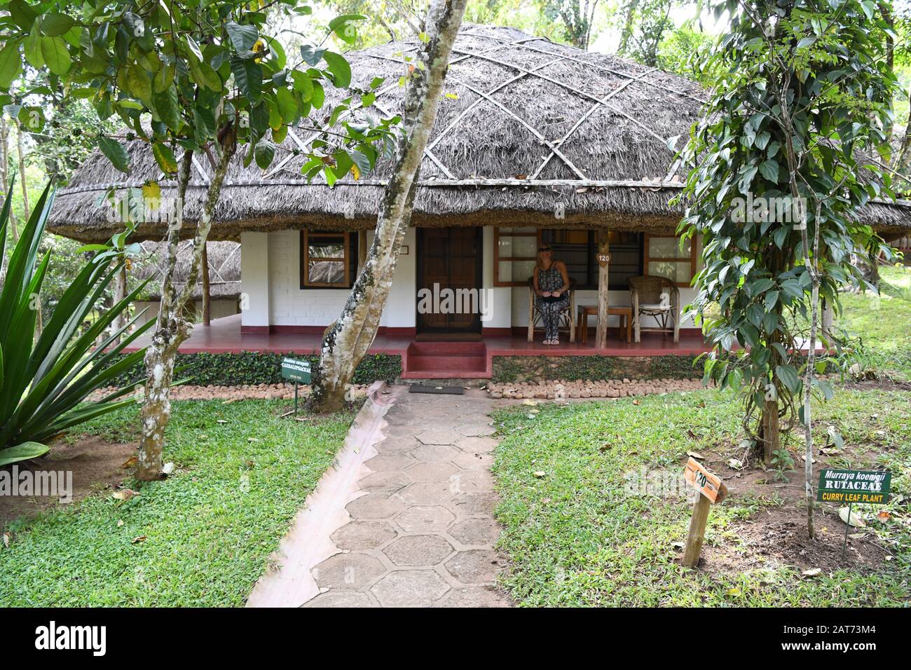 Spice Village (CGH earth hotel), a tribal village set in a spice garden