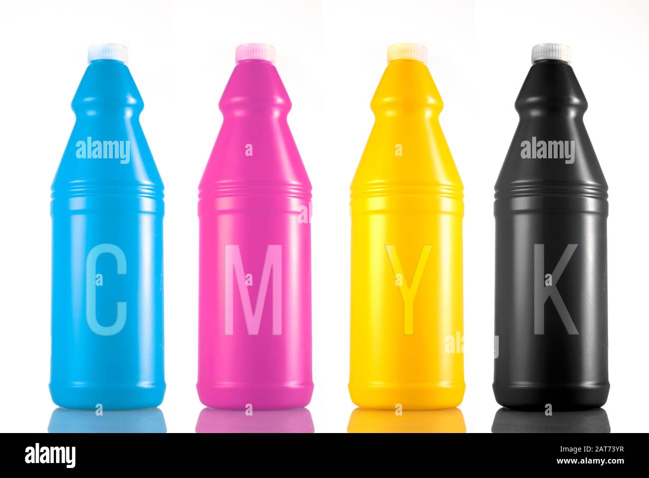 cyan magenta yellow black Stock Photo - Alamy