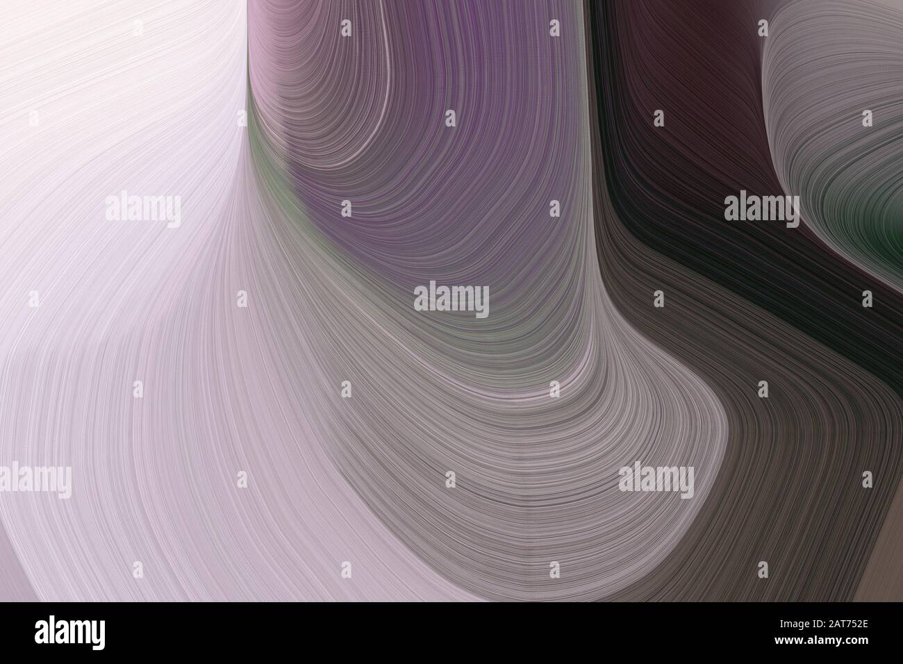 abstract fluid lines and waves background with pastel purple, silver ...