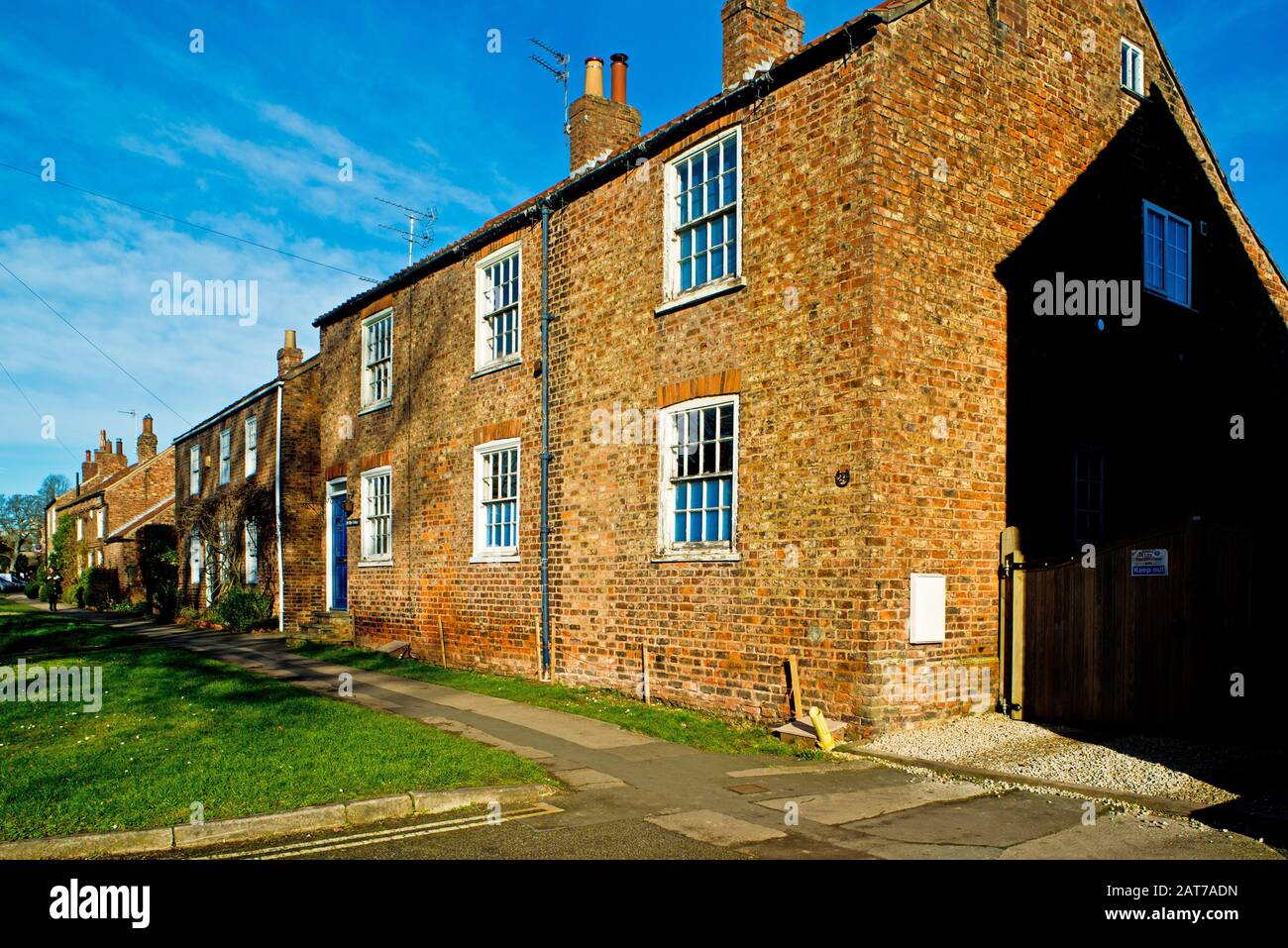 Heslington Village, York, England Stock Photo Alamy