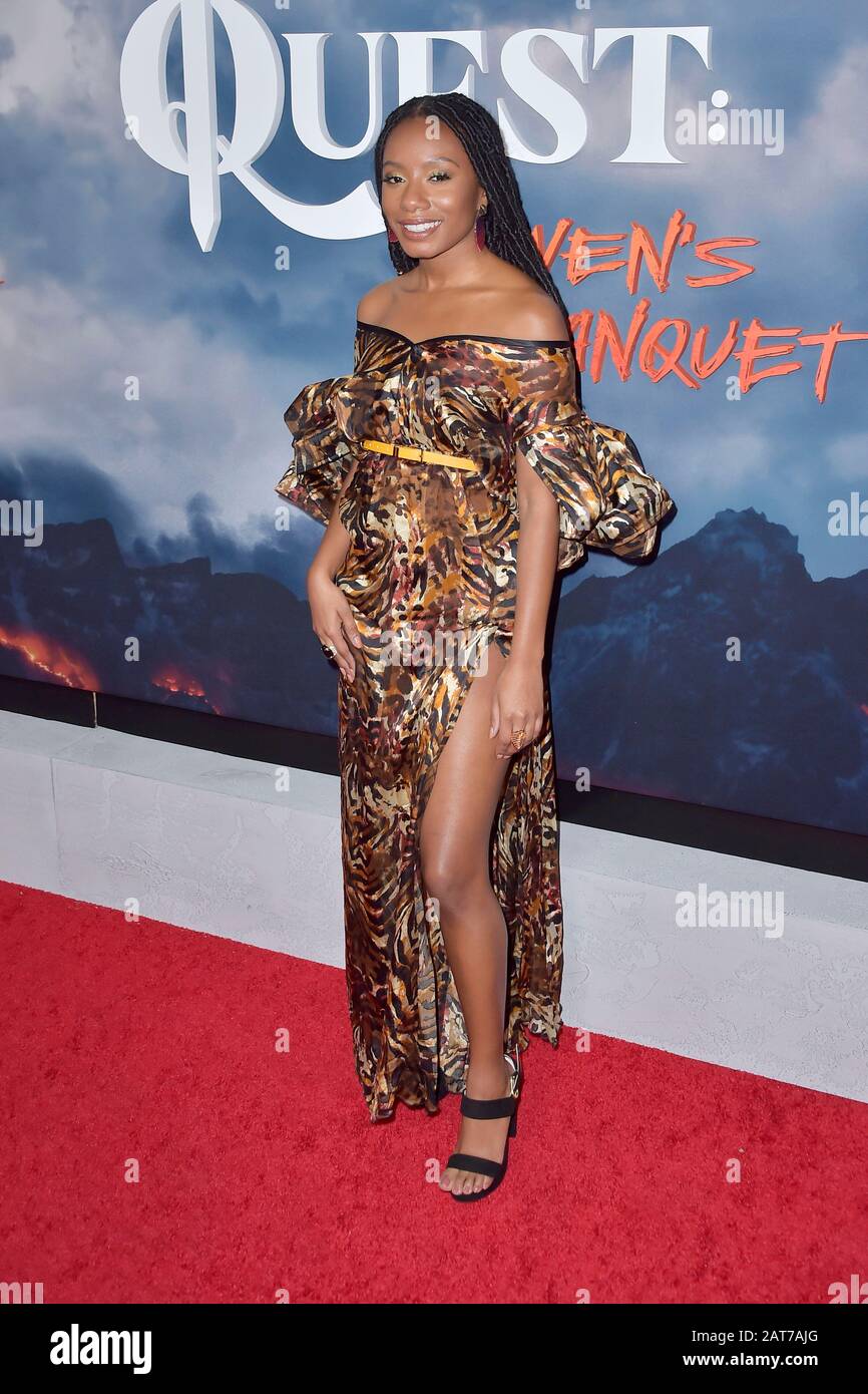 Imani Hakim at the premiere of the Apple TV + series 'Mythic Quest