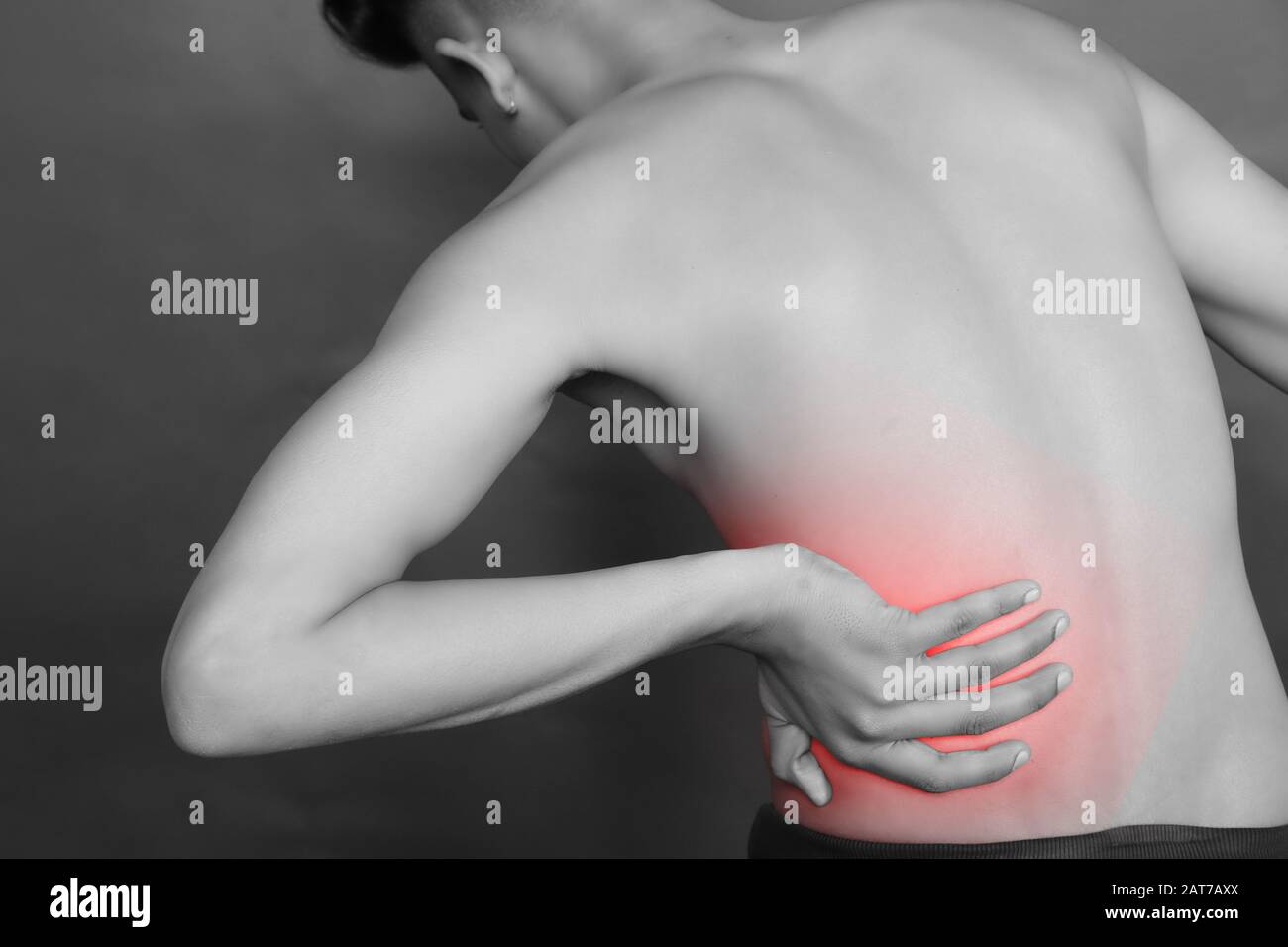 Body Parts Pain of Human. Stock Photo