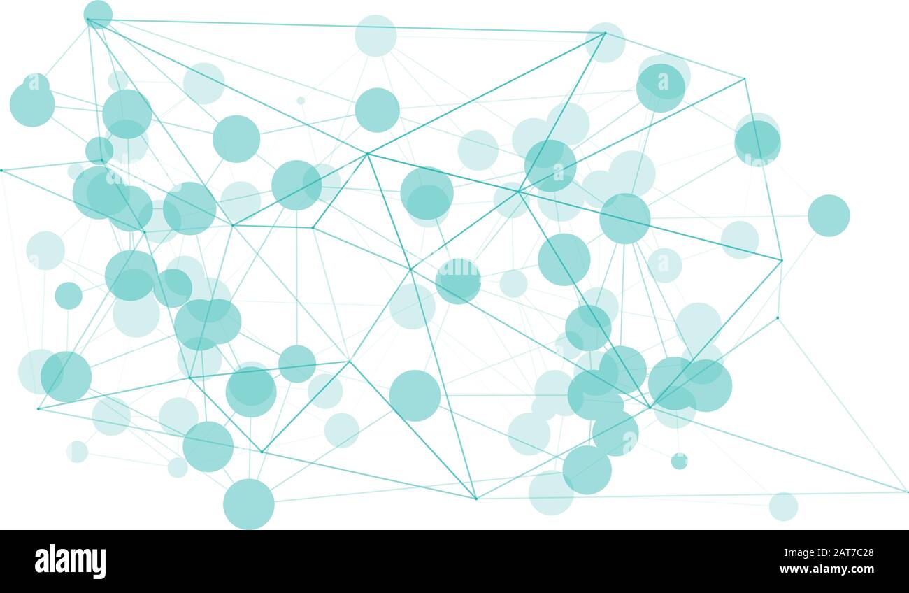 Wires structure connections, network creative science graphic connected Stock Vector