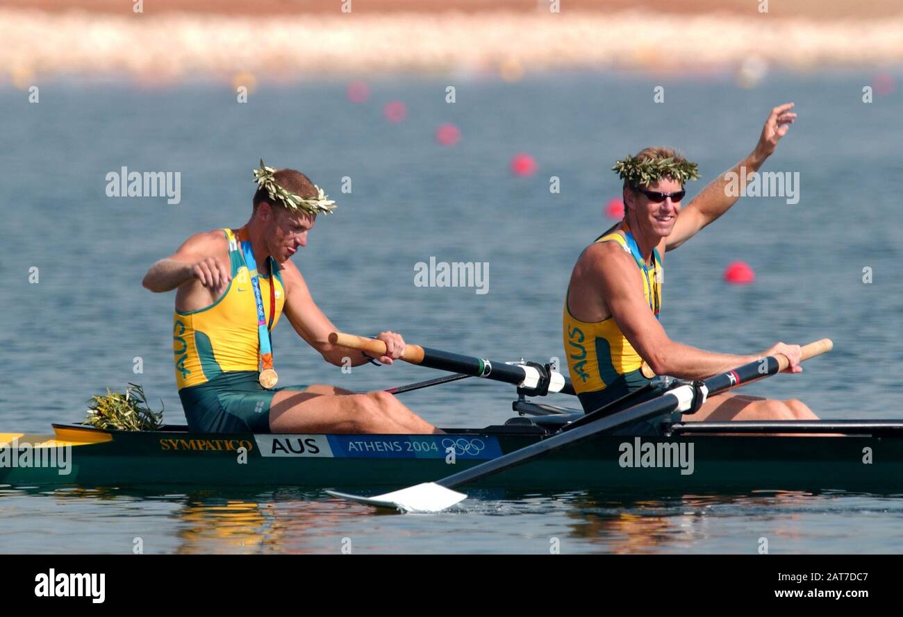 20040821 Olympic Games Athens Greece [Rowing-Sat Finals day] Schinias ...
