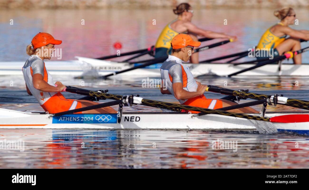 20040822 Olympic Games Athens Greece [Rowing-Sun Finals day] Lake ...