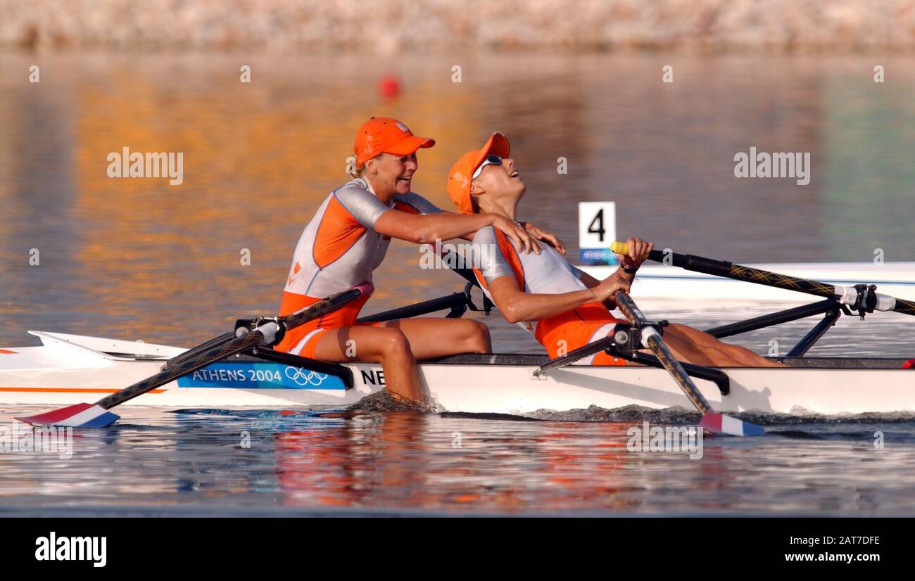 20040822 Olympic Games Athens Greece [Rowing-Sun Finals day] Lake ...