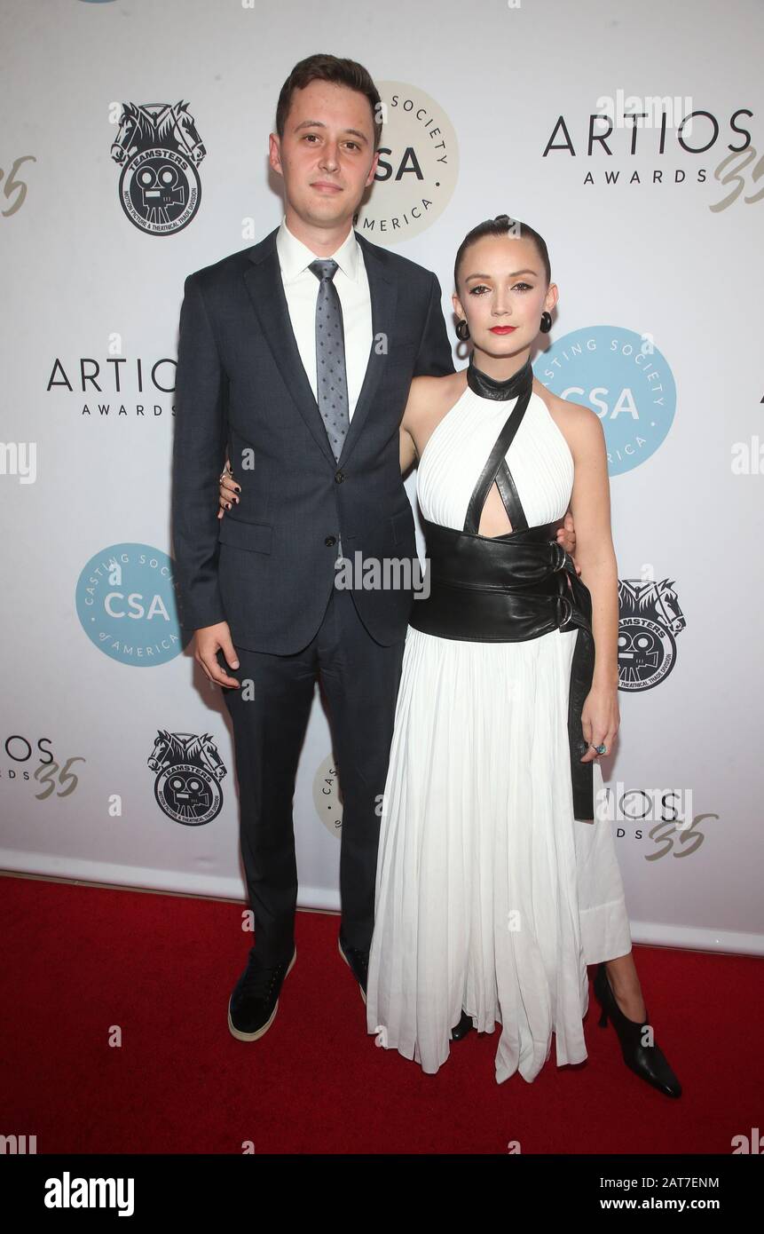 Beverly Hills, Ca. 30th Jan, 2020. Austen Rydell, Billie Lourd, at the ...