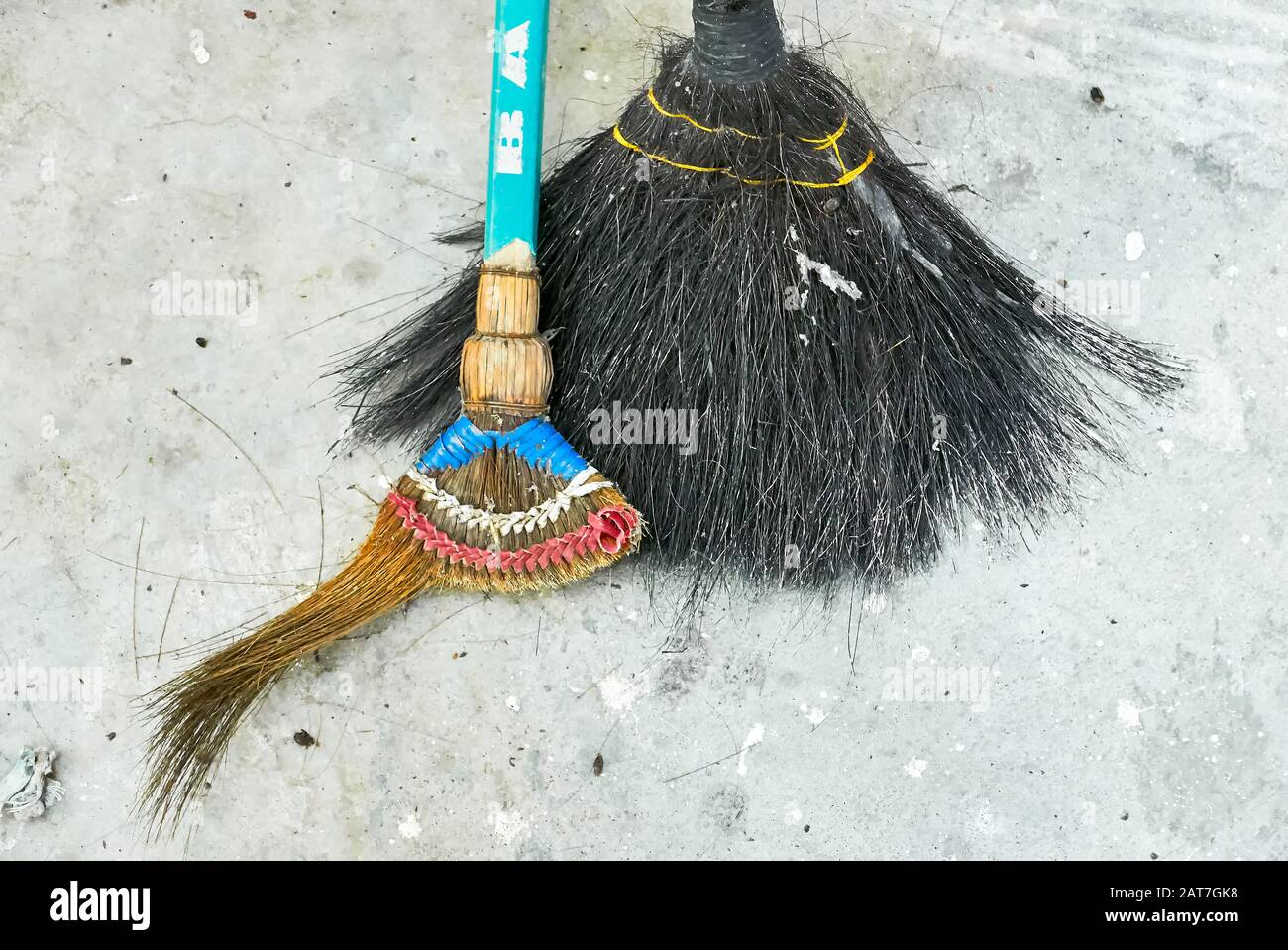 Handmade brooms hires stock photography and images Alamy