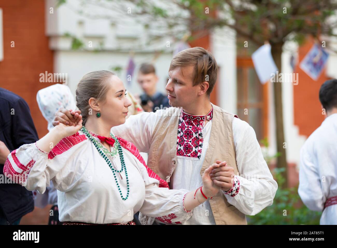 Belarus, the city of Gomel, May 21, 2016. Celebration at the museum