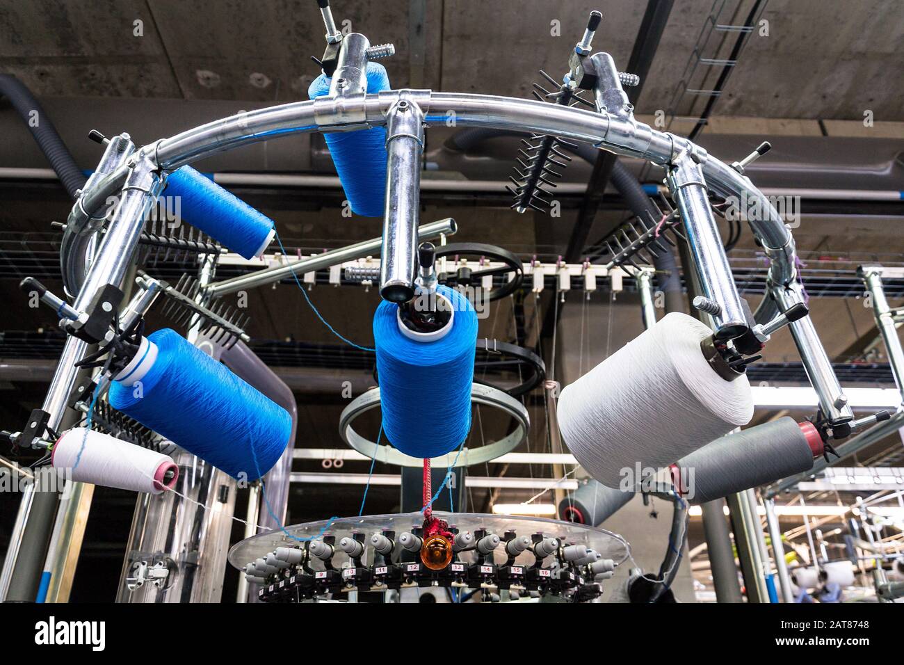 Automatic embroidery hi-res stock photography and images - Alamy