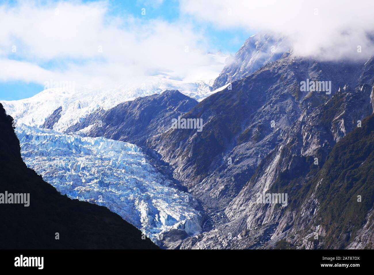 Franz Josef Glacier Stock Photo Alamy