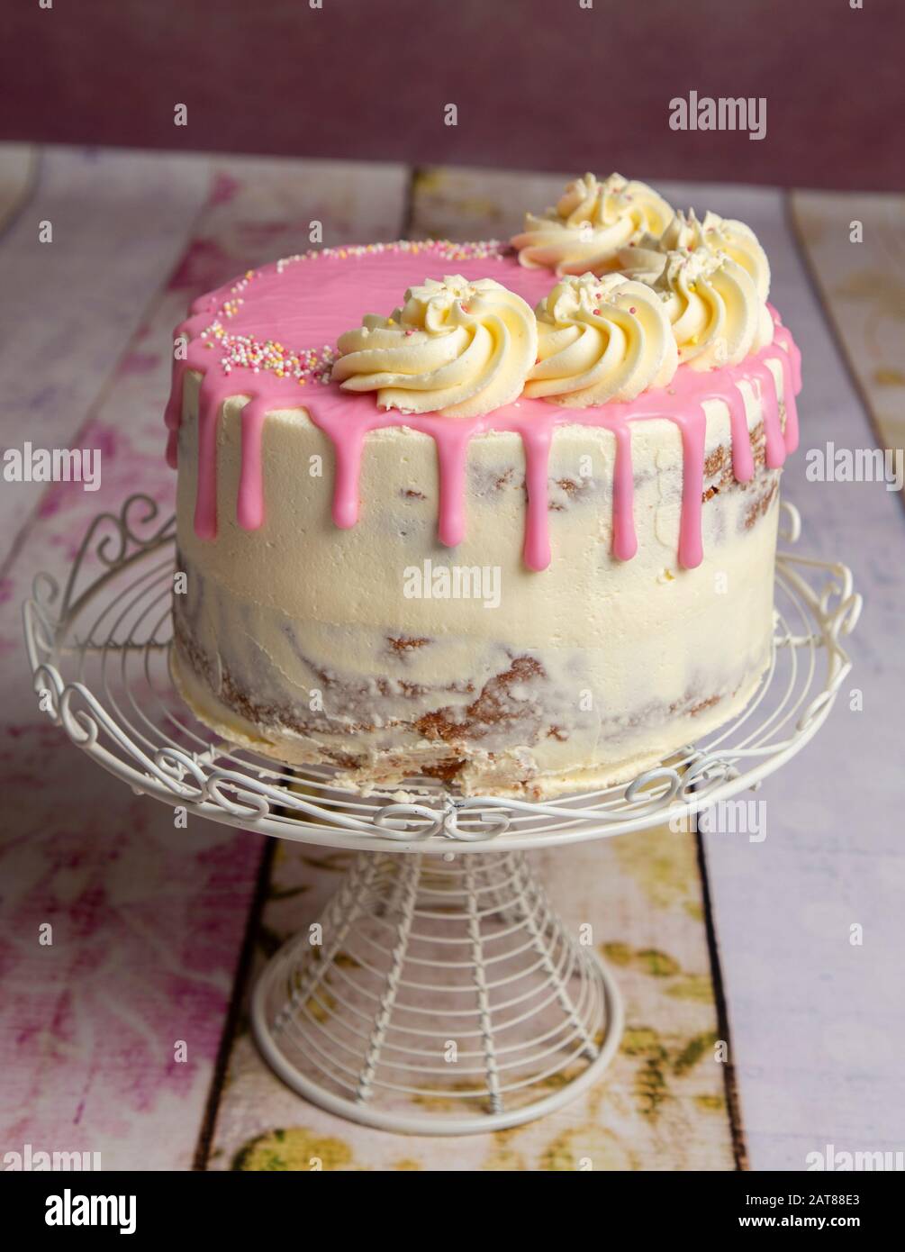 celebration cakes Stock Photo