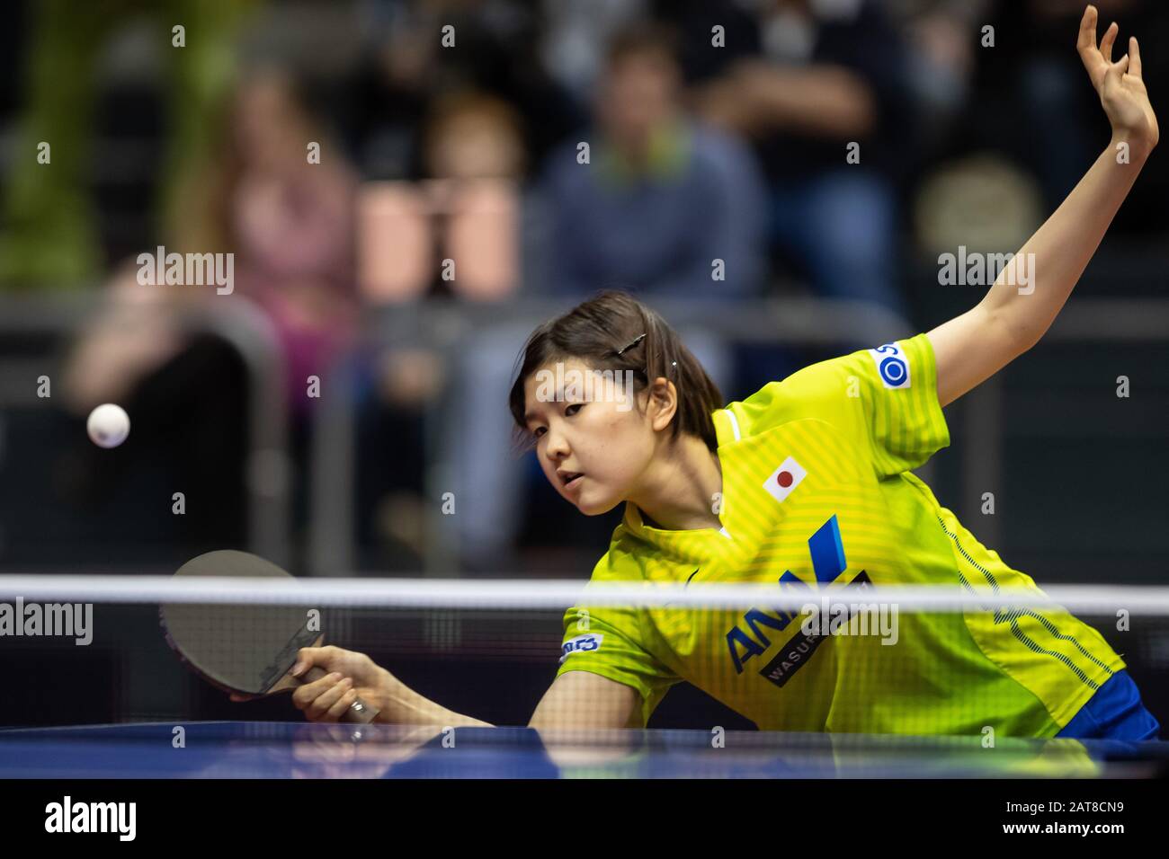Magdeburg, Germany. 31st Jan, 2020. Table tennis German Open, women