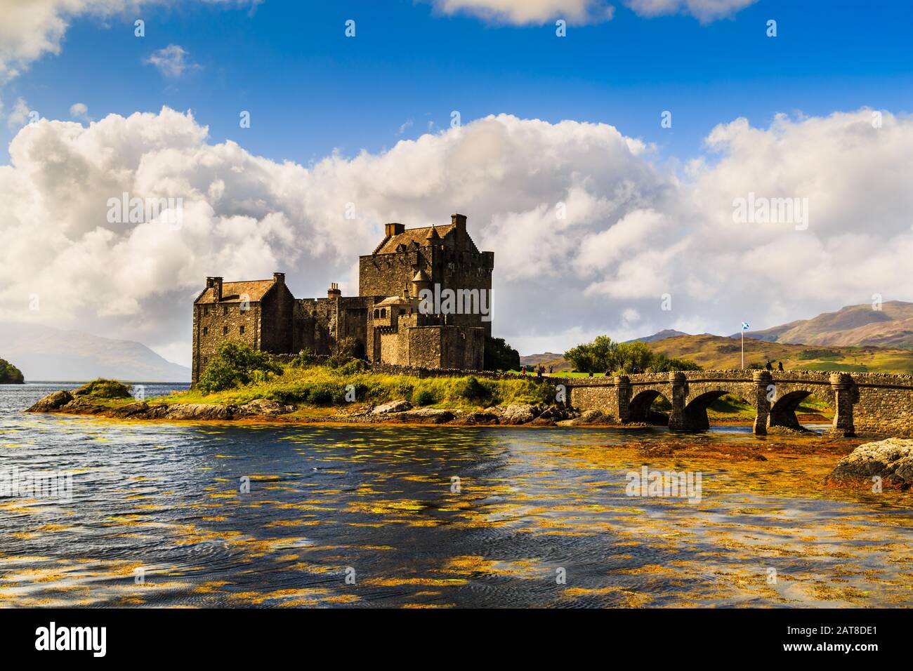 Eilean Donan Castle in Ross-shire, Scotland Stock Photo