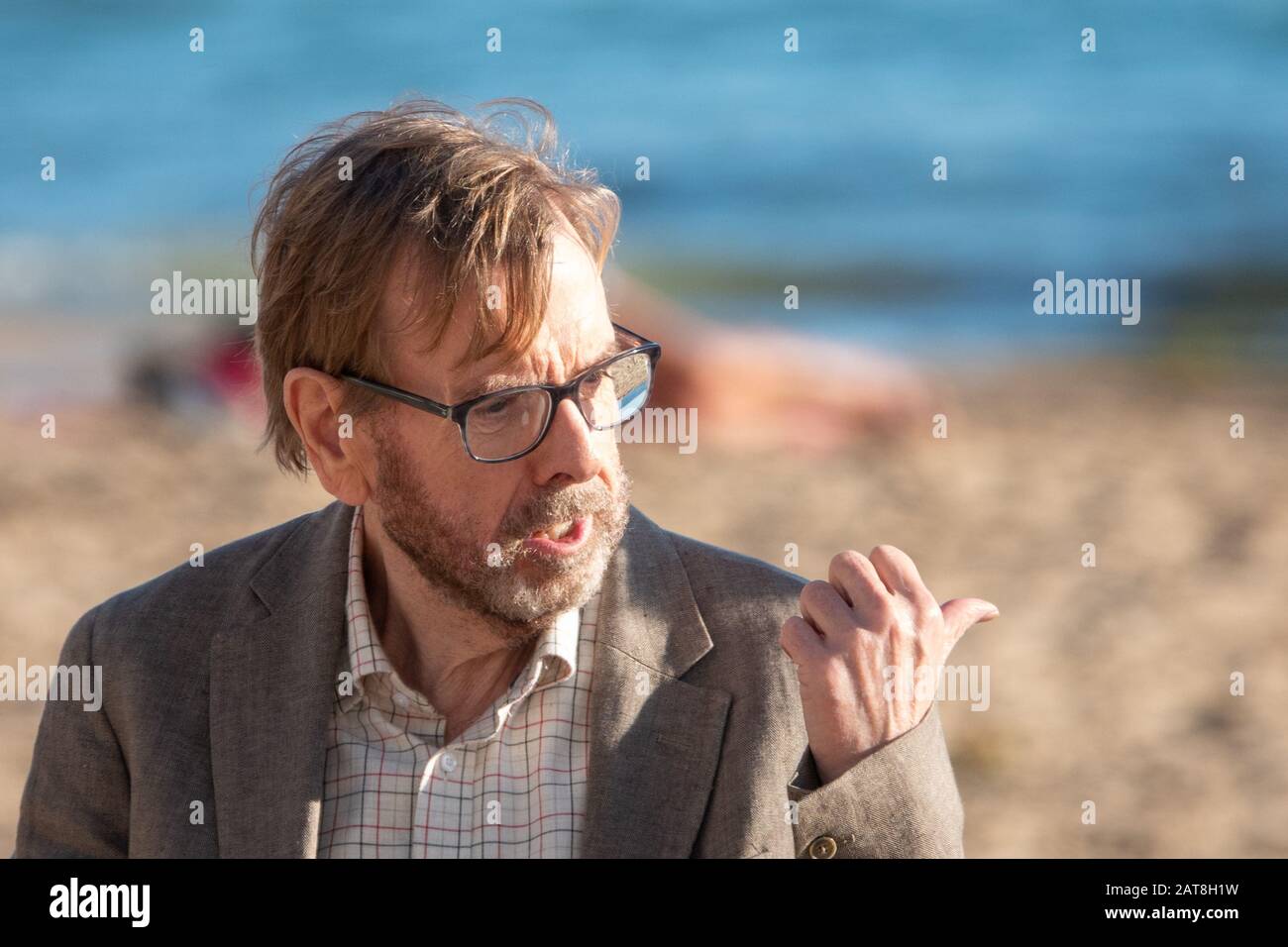 British actor Timothy Spall Stock Photo