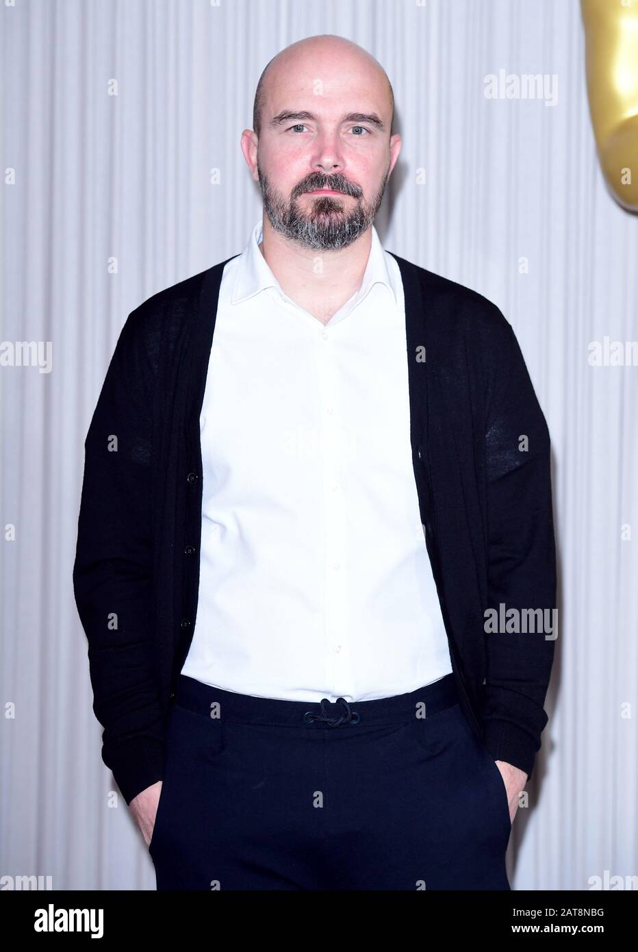 Jeremy clapin attending academy award nominees reception biltmore ...