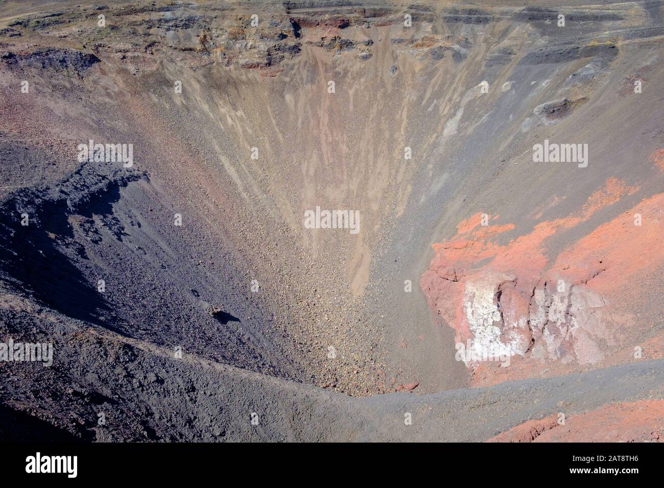 Crater Navidad In The Lonquimay Volcano Malalcahuello Nalcas National Reserve Araucania Region Chile Stock Photo Alamy