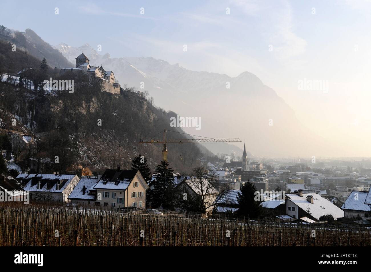 Schloss vaduz winter hires stock photography and images Alamy