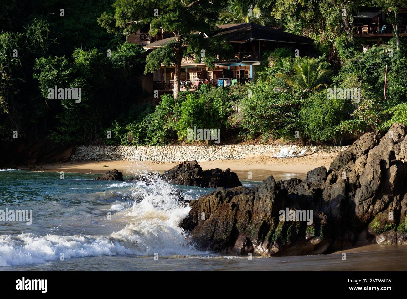 Castara Bay Tobago High Resolution Stock Photography And Images Alamy