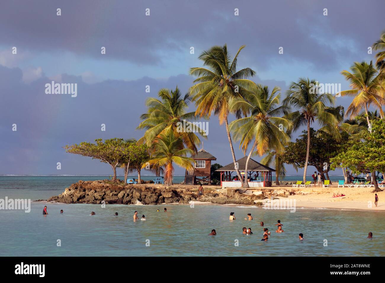 Pigeon Point, Tobago, Trinidad & Tobago Stock Photo - Alamy