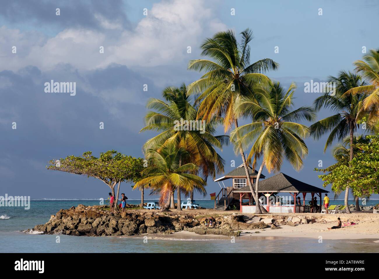 Pigeon Point, Tobago, Trinidad & Tobago Stock Photo - Alamy