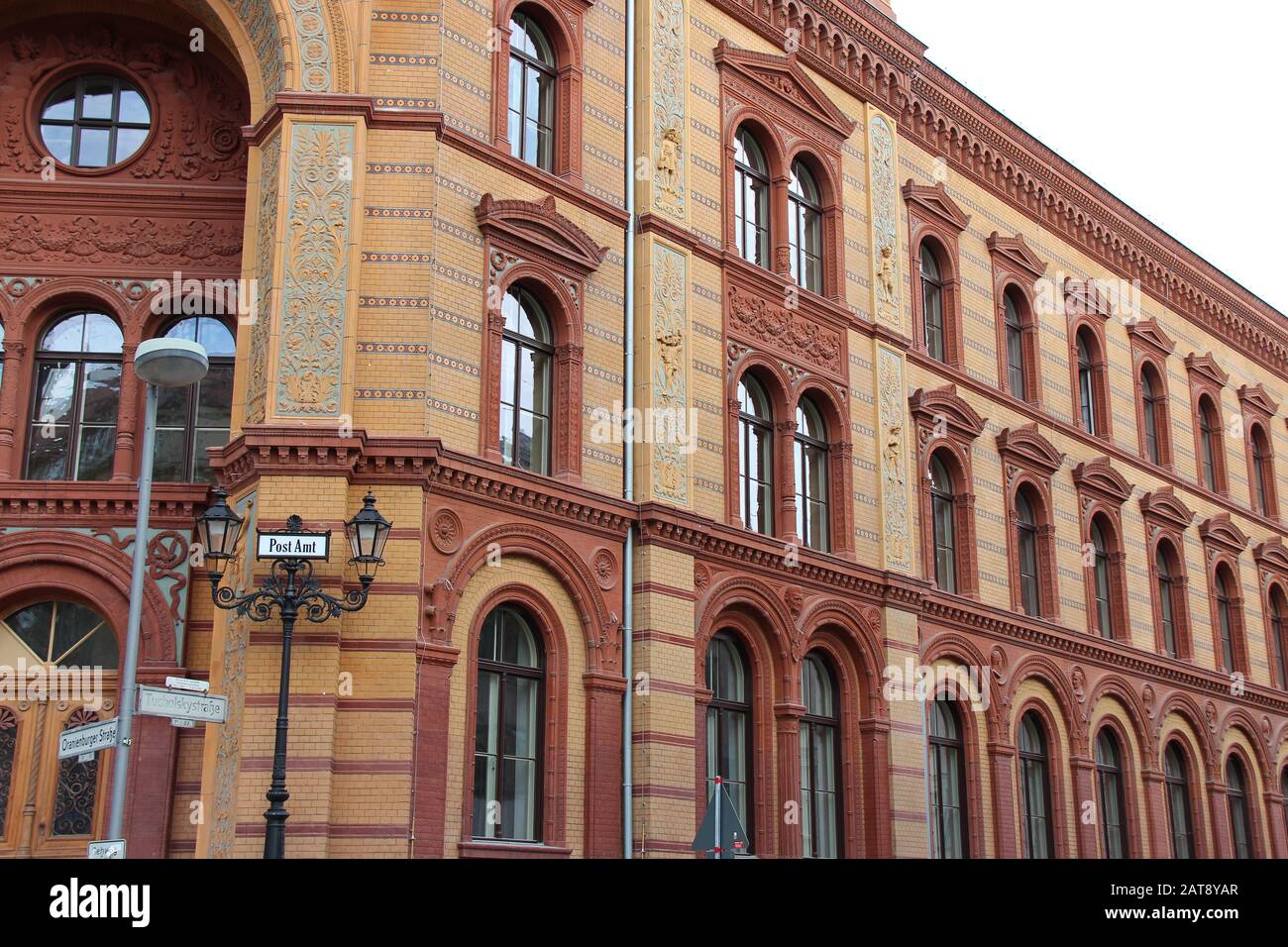 brick building (Ehem-Postfuhramt) in berlin (germany) Stock Photo