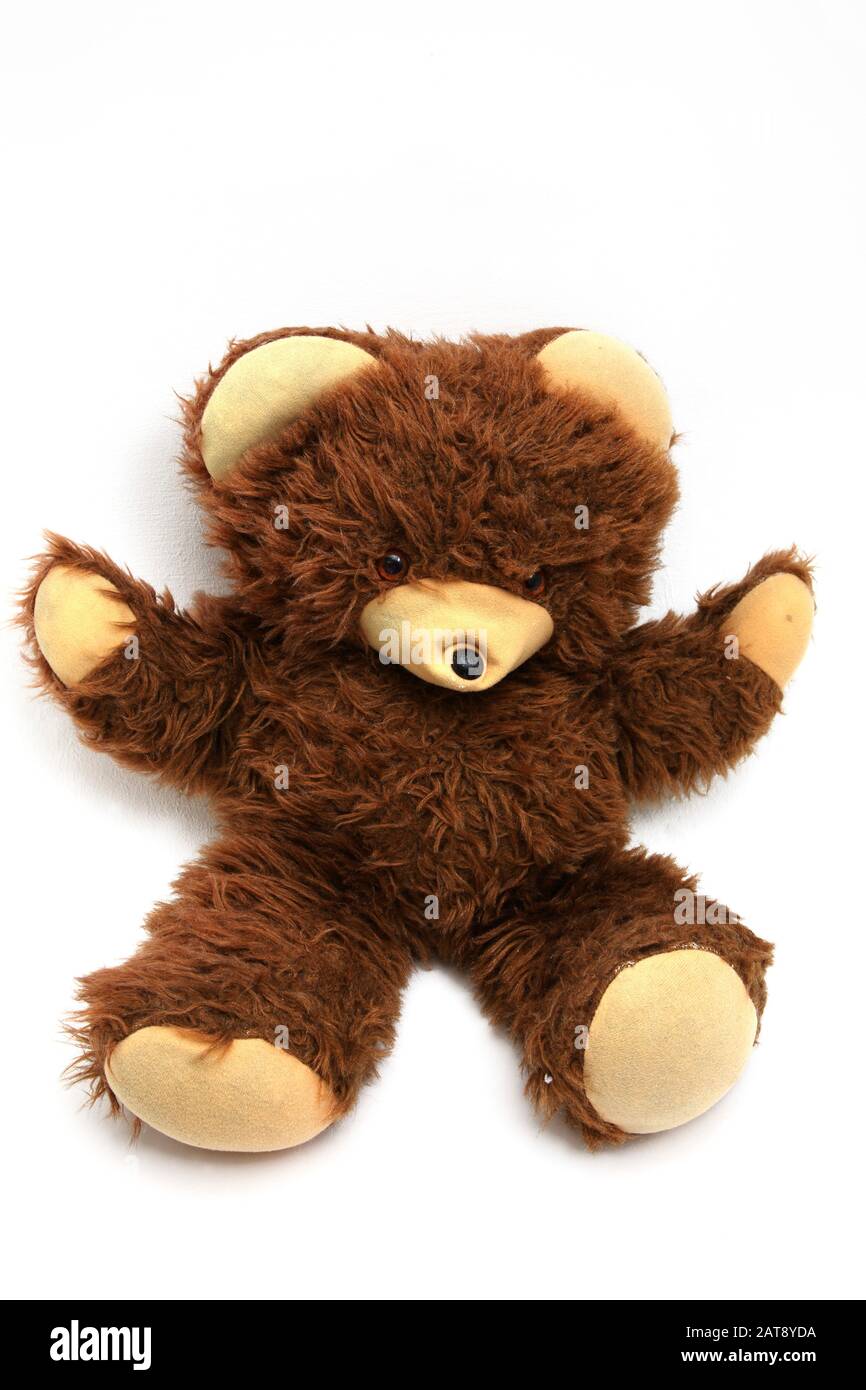 Brown Plush Teddy Bear Stock Photo Alamy