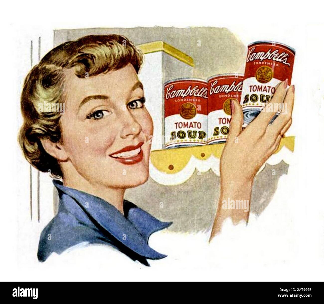 1950s advertising posters