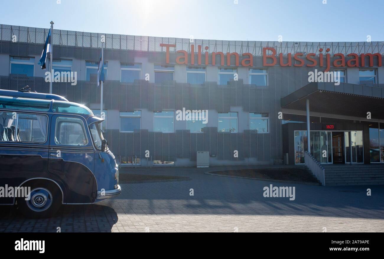 Estonia bus station tallinn hi-res stock photography and images - Alamy