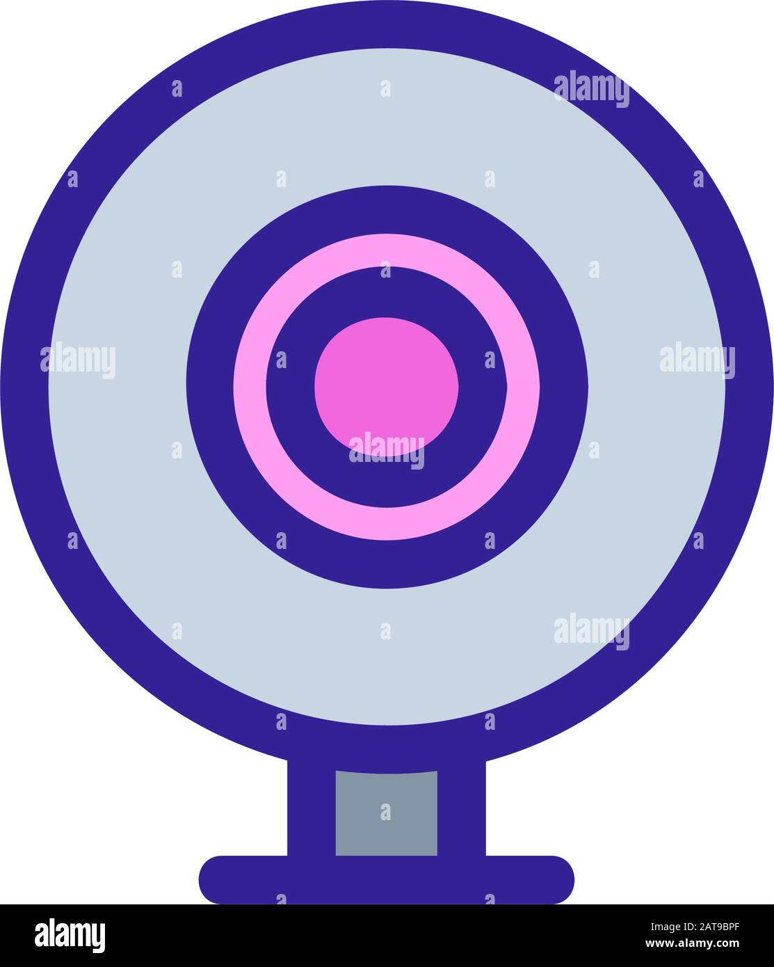 computer drive icon vector. Isolated contour symbol illustration Stock ...