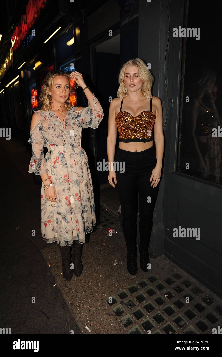 Ashley James celebrating her birthday with friends Charlotte De Carle