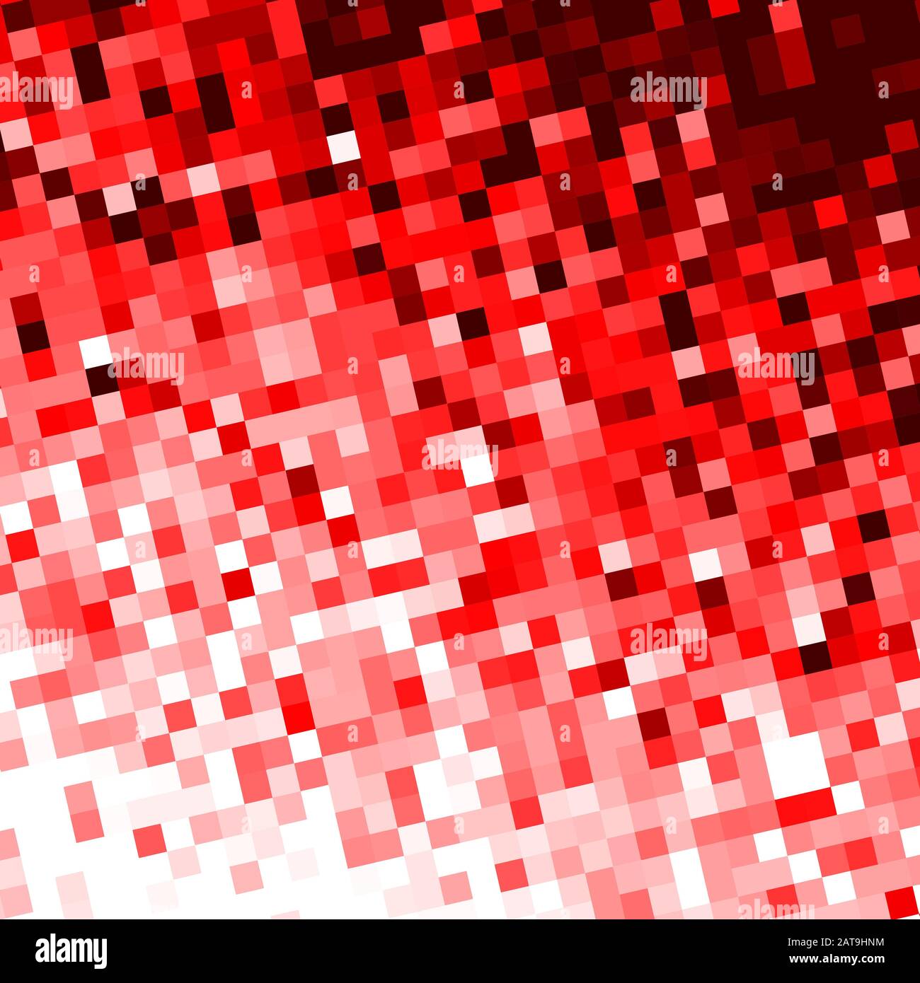 Pixel Art Gradient Pattern - Vector Background Stock Vector Image