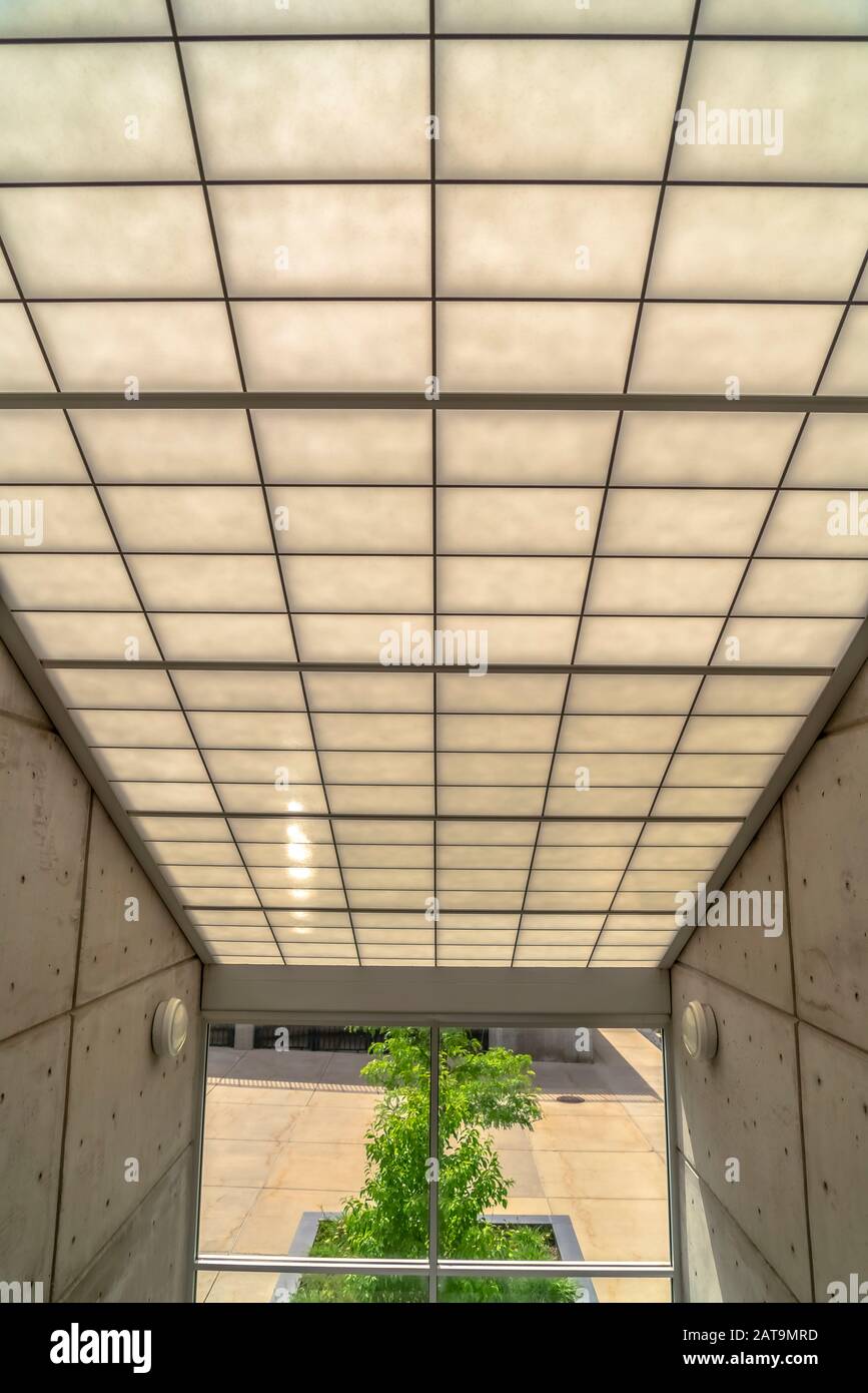 Frosted glass ceiling deals