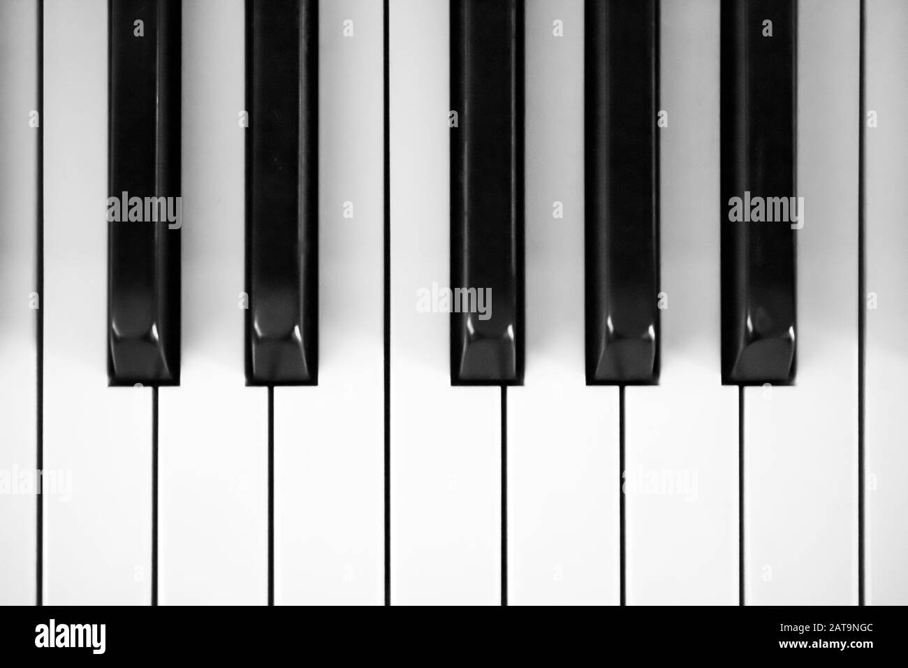 Piano keys Stock Photo